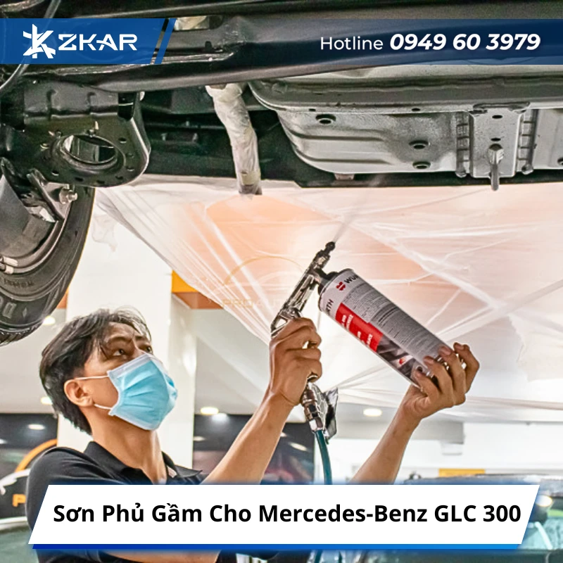 Sơn Phủ Gầm Cho Mercedes-Benz GLC 300