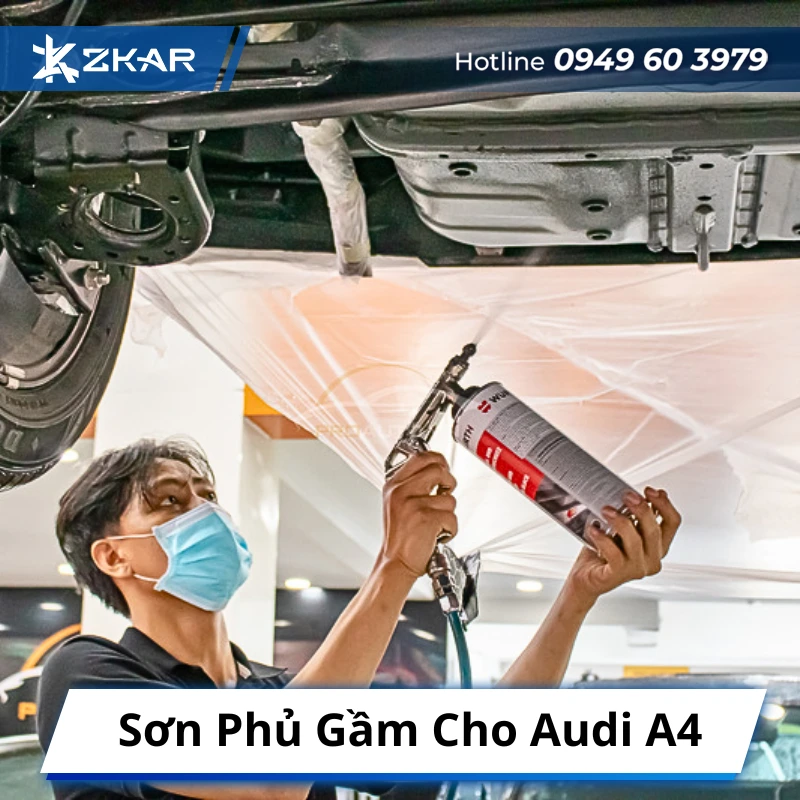 Sơn Phủ Gầm Cho Audi A4