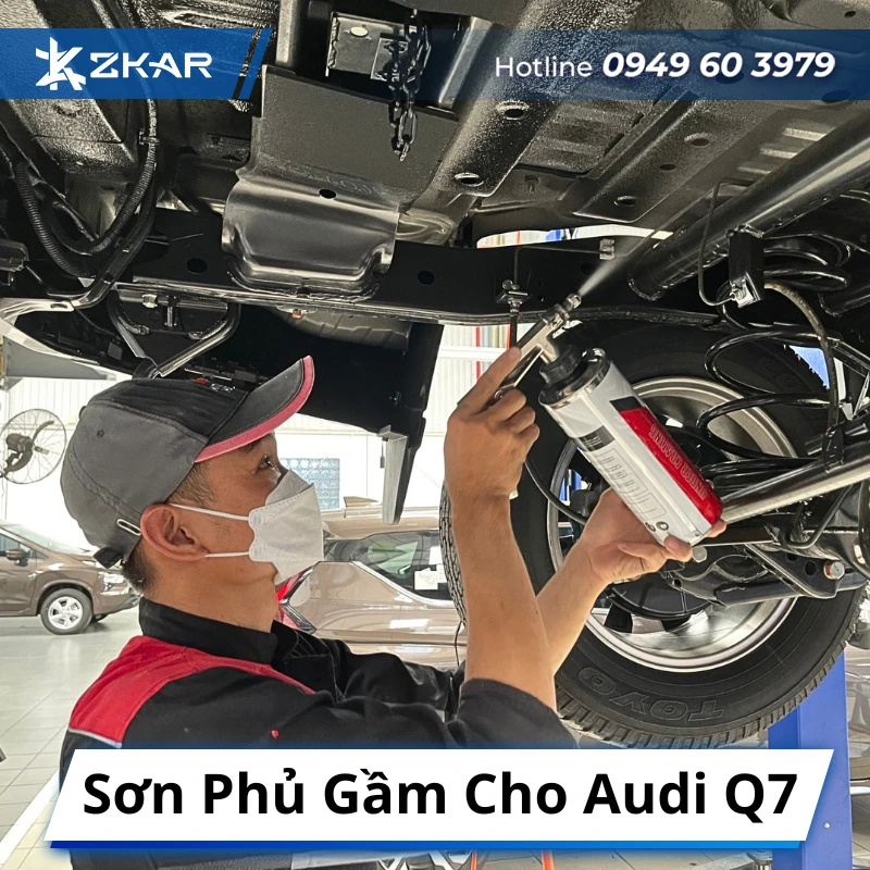 Sơn Phủ Gầm Cho Audi Q7