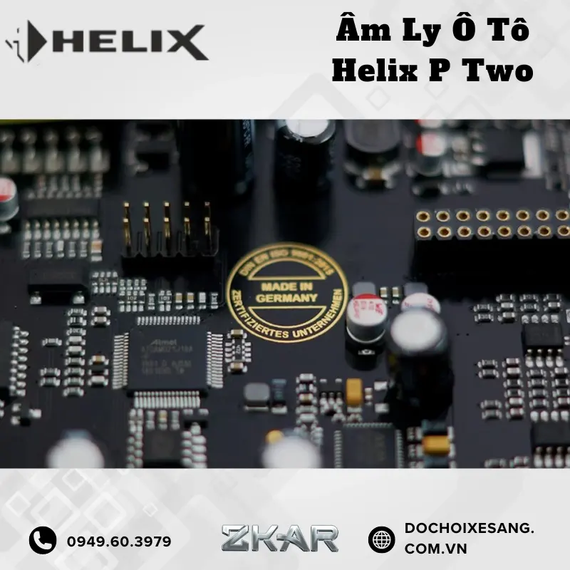 Địa Chỉ Gắn Amply Ô Tô Helix 2 Kênh P Two Chính Hãng Tại TPHCM