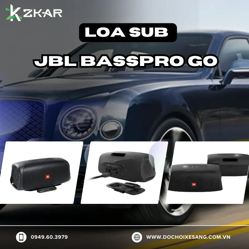 Loa Sub JBL Basspro Go Chính Hãng