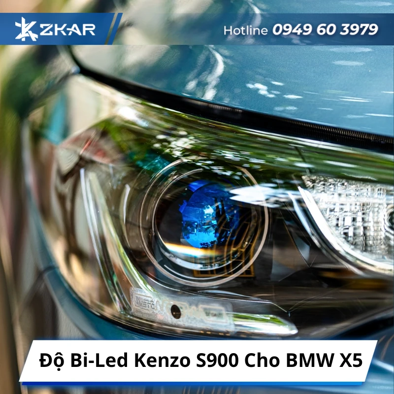 Độ Bi-led Kenzo S900 Cho BMW X5