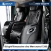 Độ ghế limousine cho Mercedes E 200