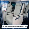 Độ ghế limousine cho Mercedes E 300