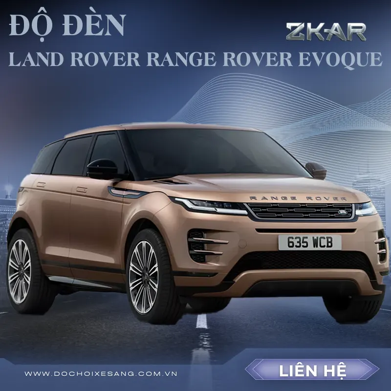 Độ Đèn Cho Xe Range Rover Evoque Tại TPHCM