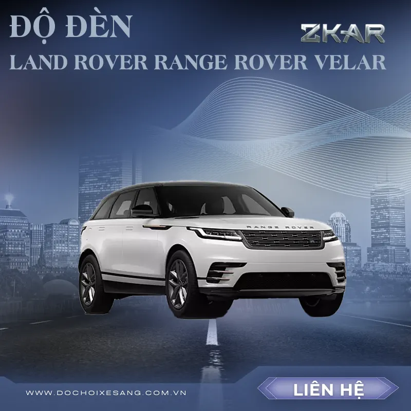 Độ Đèn Cho Xe Range Rover Velar Tại TPHCM