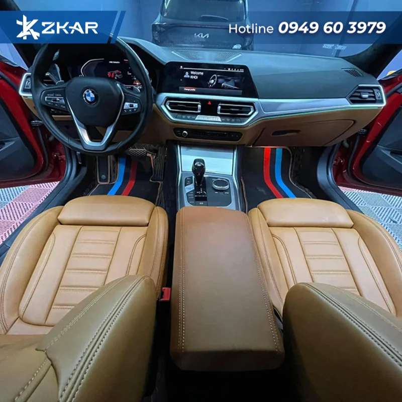 Lợi ích của bọc ghế da cho ô tô BMW 320i Sport Line