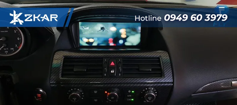 Màn hình FLYCAR cấu hình mạnh mẽ cho xe BMW 5 E60