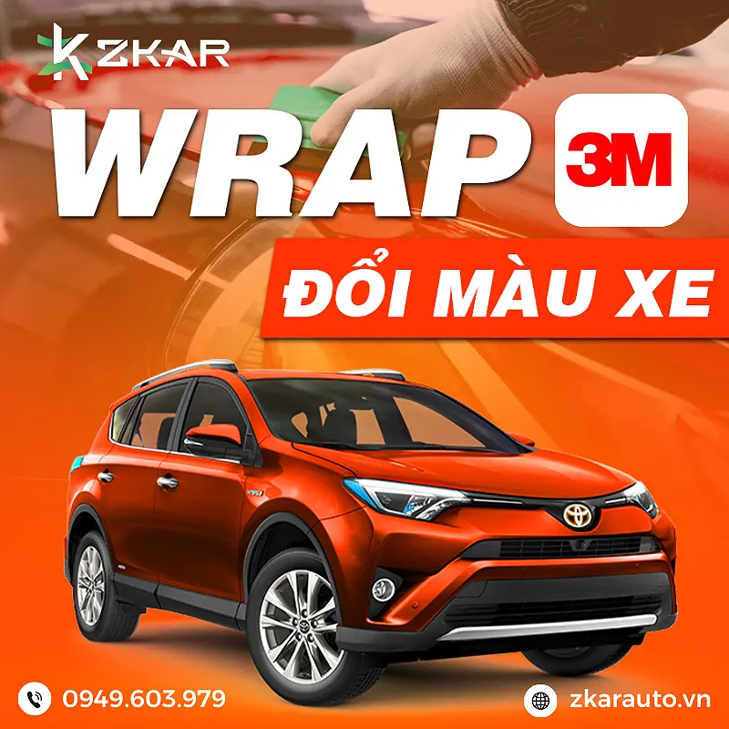 Phim Wrap Đổi Màu 3M